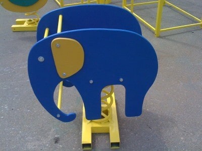 Гойдалки на пружині